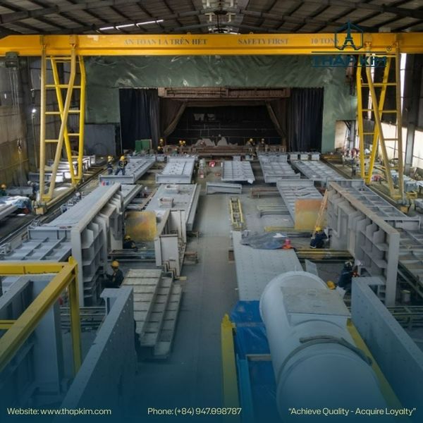 Hạ tầng 31.800m vuông và năng lực lắp thử (Trial Assembly)