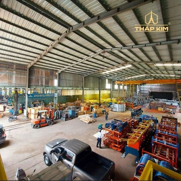 Năng lực gia công tại nhà máy