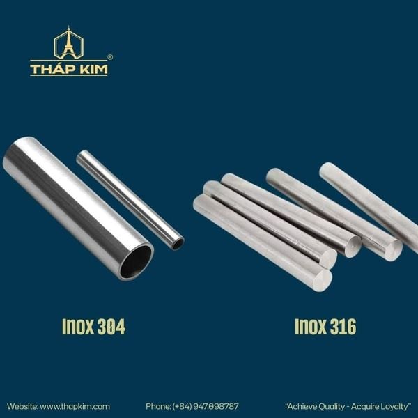 Phân Biệt Inox 304 Và 316