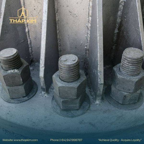 Vai trò của bu lông neo trong kết cấu thép