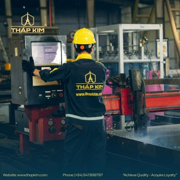 Hệ thống máy cắt Plasma CNC tại Tháp Kim