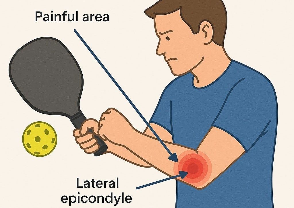 Chấn thương thường gặp khi chơi Pickleball