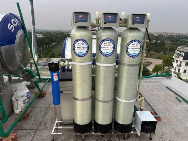 Dự Án Lắp Đặt Hệ Thống Lọc Nước 3 Cột 1054 Tại Khu Đô Thị Cienco