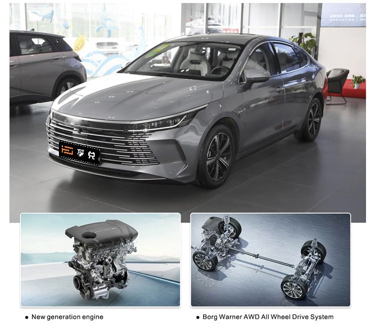 BYD 05: Sedan Hybrid Đầu Tiên Xuất Hiện Tại Việt Nam