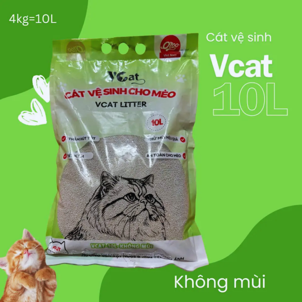 Cát vệ sinh Vcat