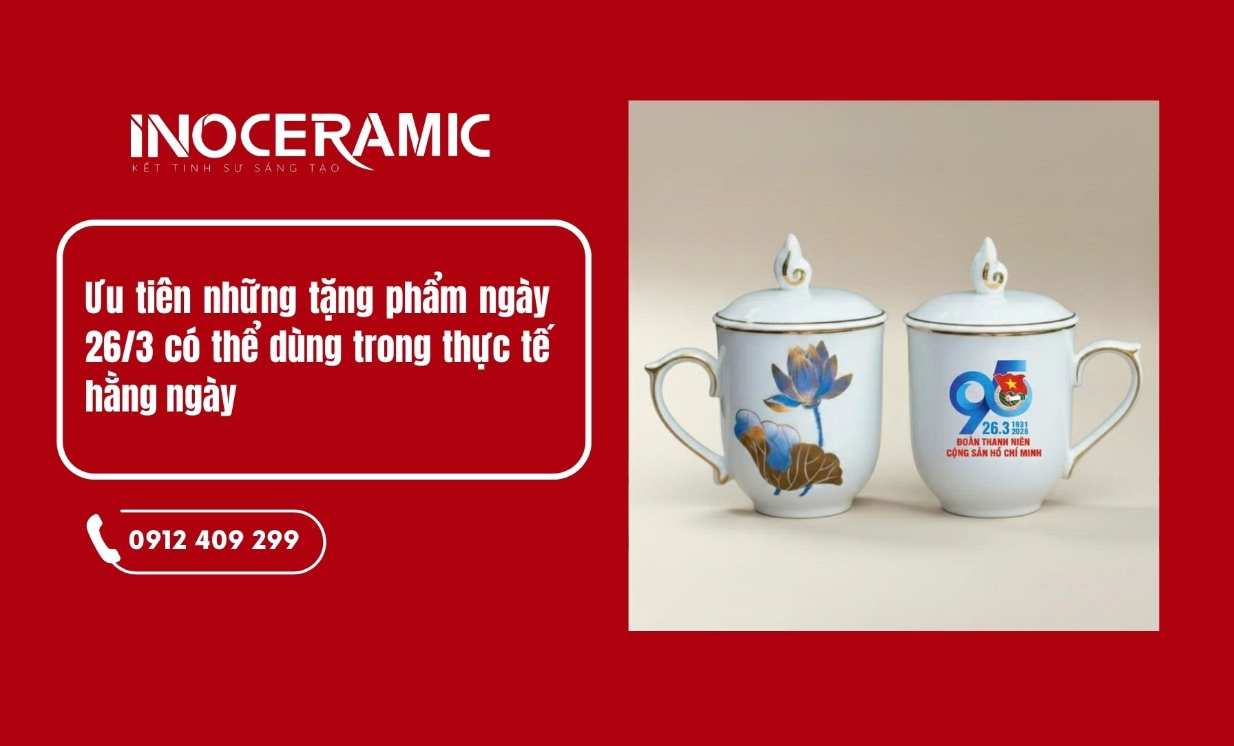 quà tặng ngày 26/3 ý nghĩa - thiết thực cho đoàn Thanh Niên