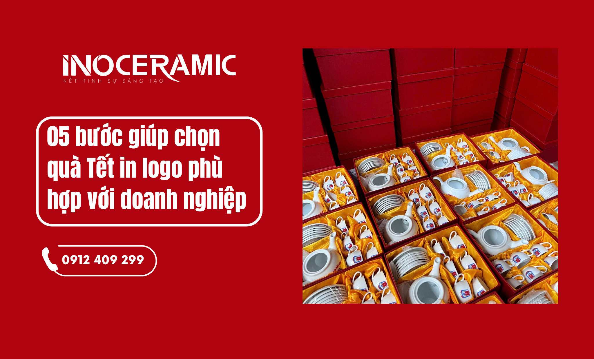 Top món quà Tết in logo thương hiệu độc đáo cho doanh nghiệp năm 2026