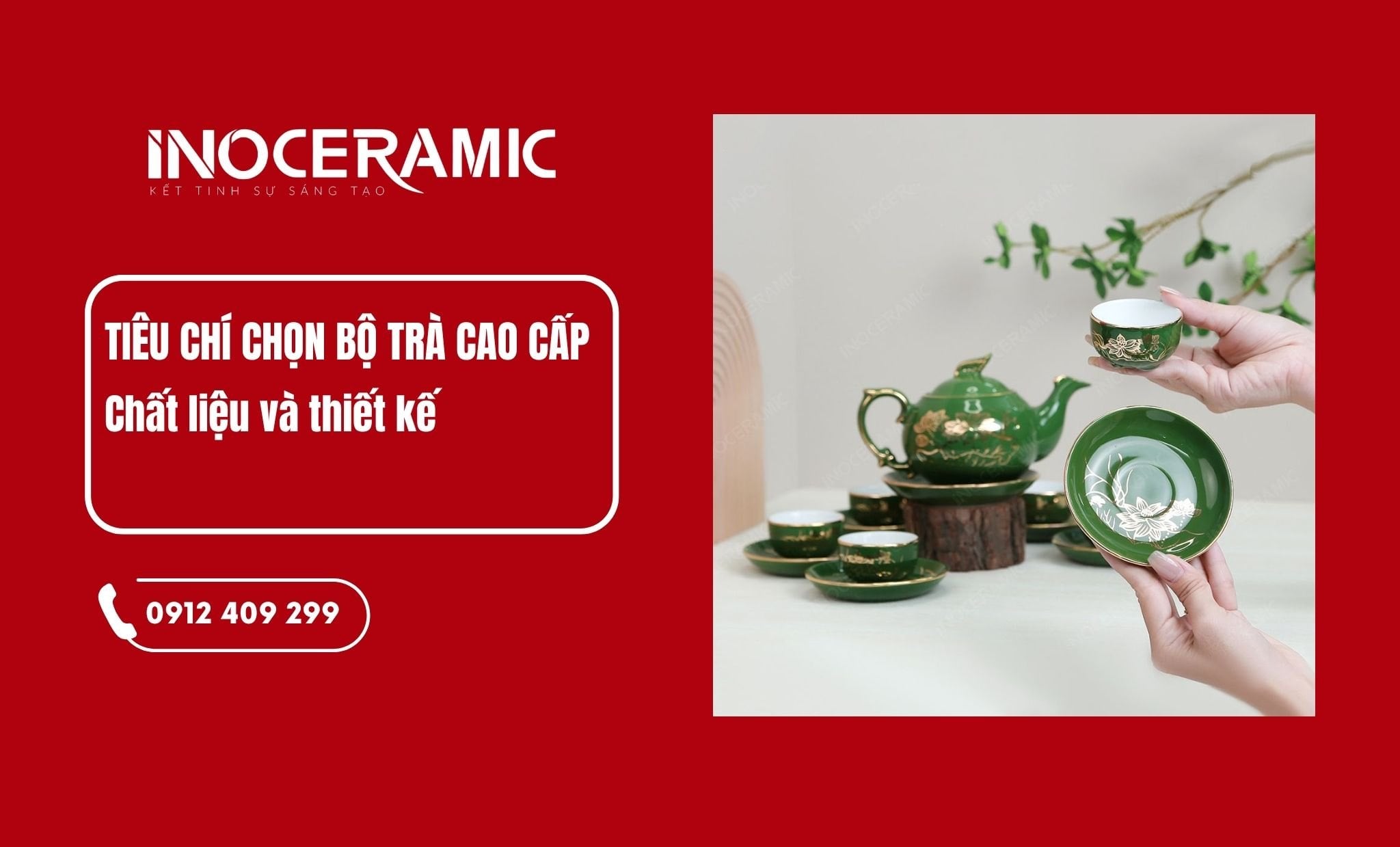Bộ ấm trà Tết cao cấp dành tặng đối tác, khách hàng VIP