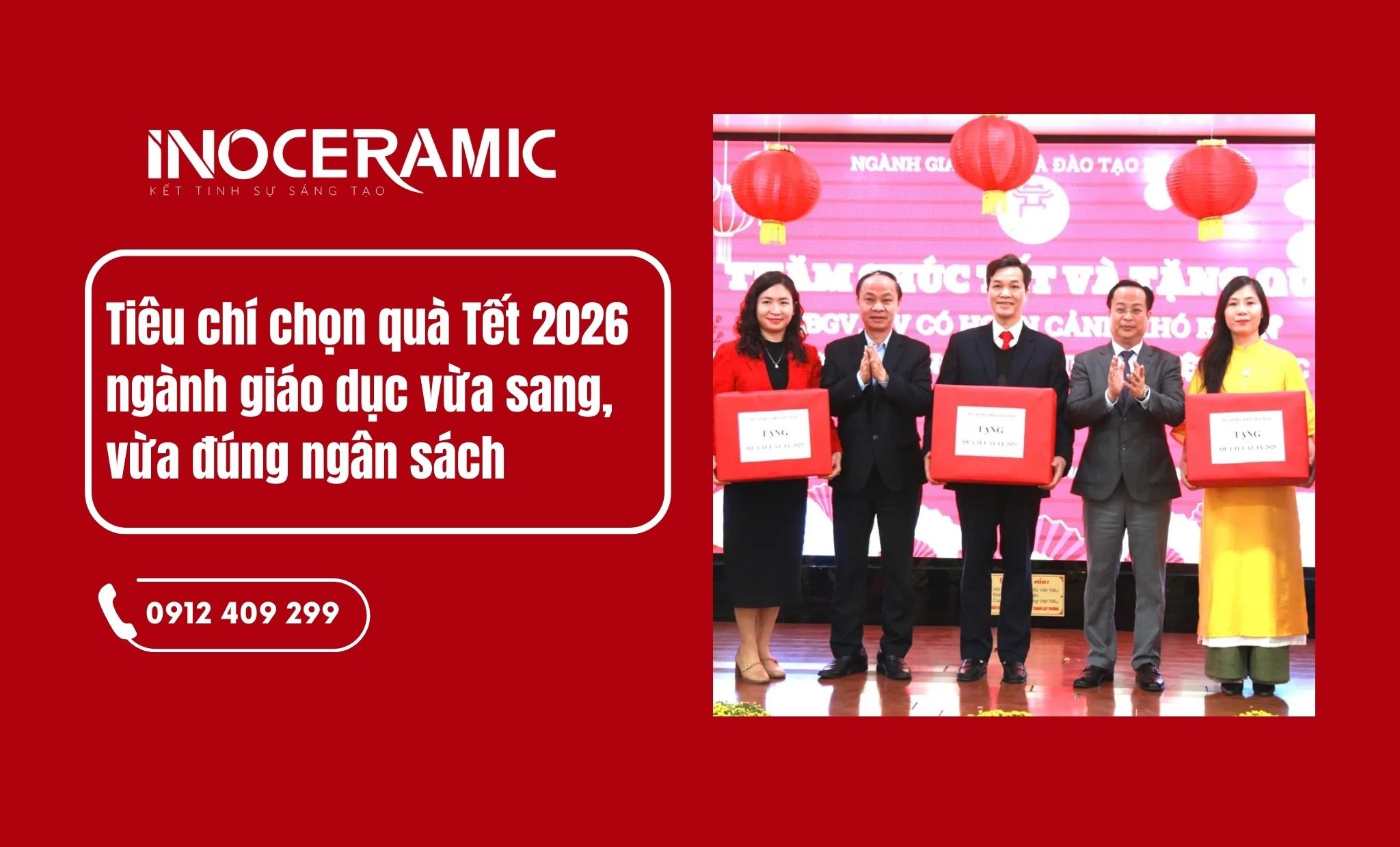 100+ quà Tết ngành giáo dục cho thầy cô, giảng viên trường học