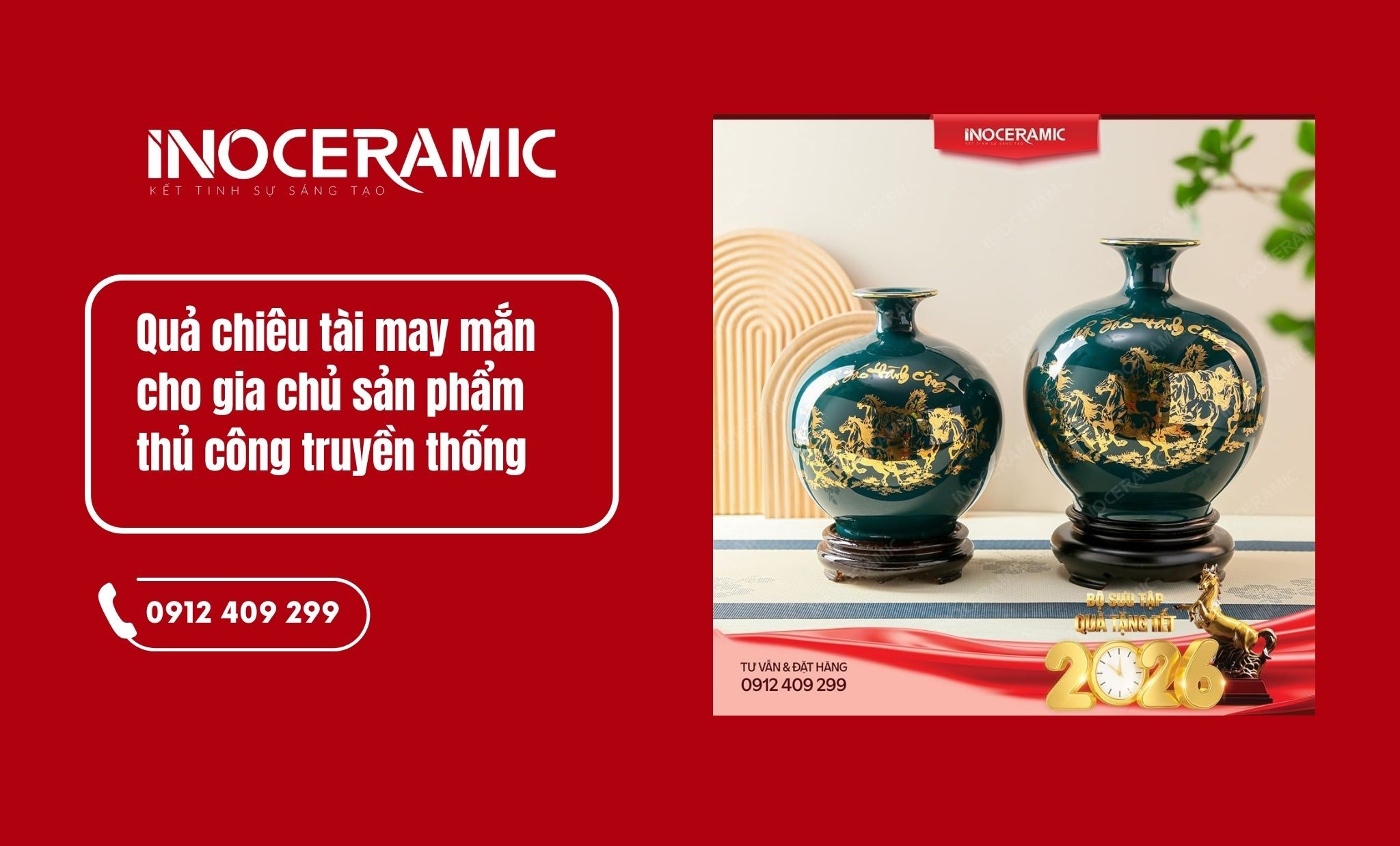 các mẫu quà Tết phong thủy cho doanh nghiệp thu hút tài lộc năm 2026