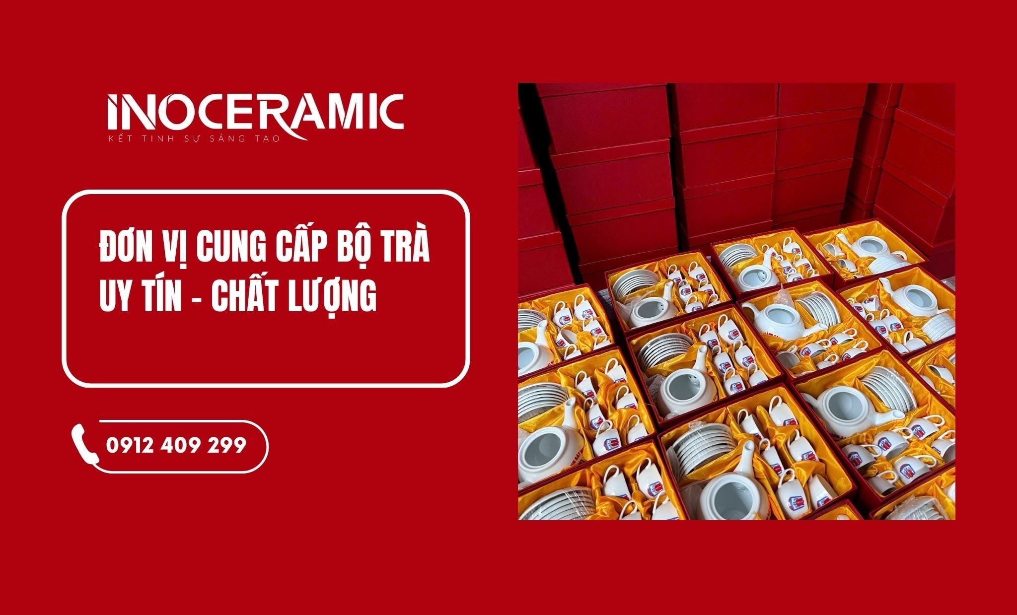 Bộ ấm trà Tết cao cấp dành tặng đối tác, khách hàng VIP