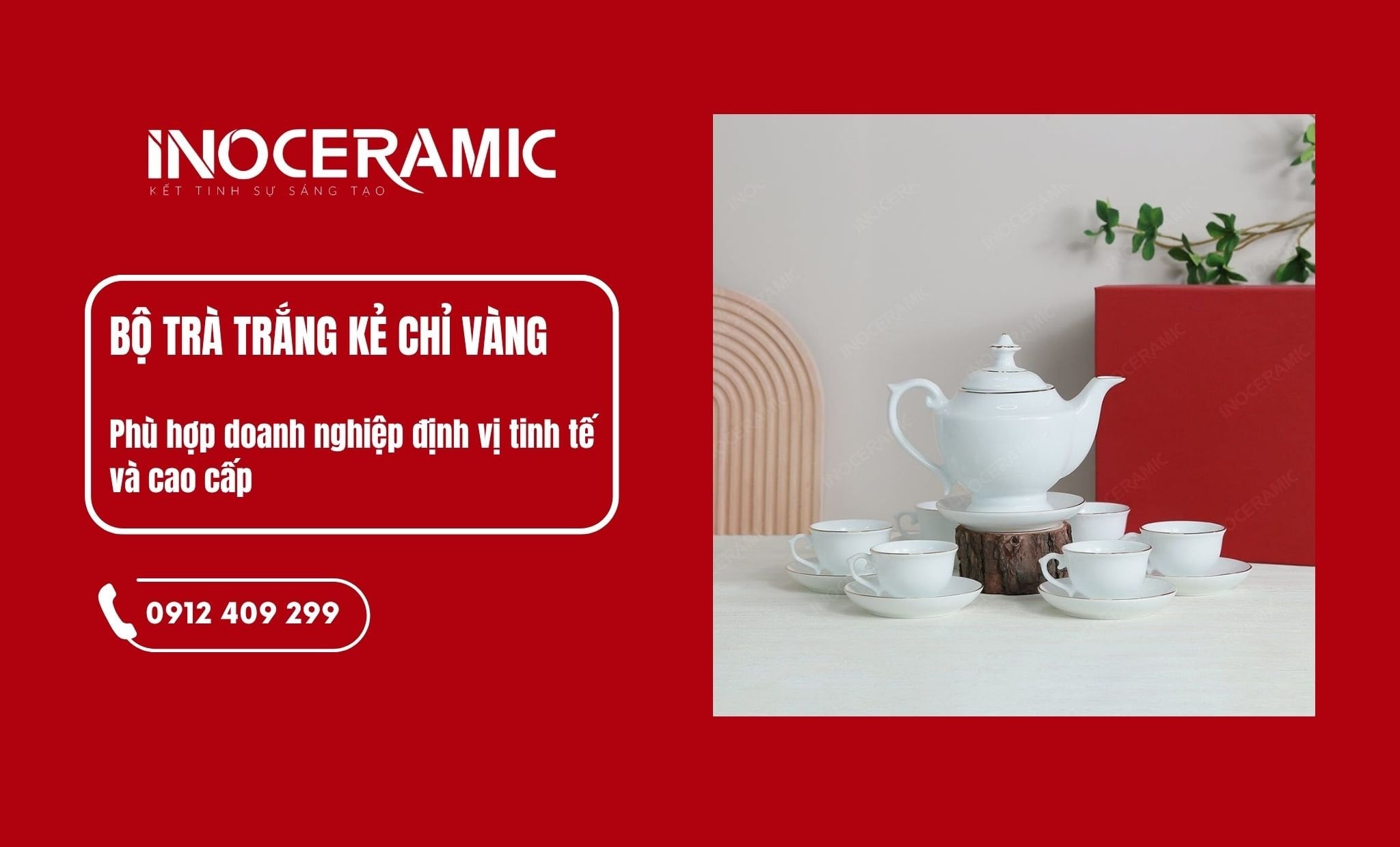 Bộ ấm trà Tết cao cấp dành tặng đối tác, khách hàng VIP