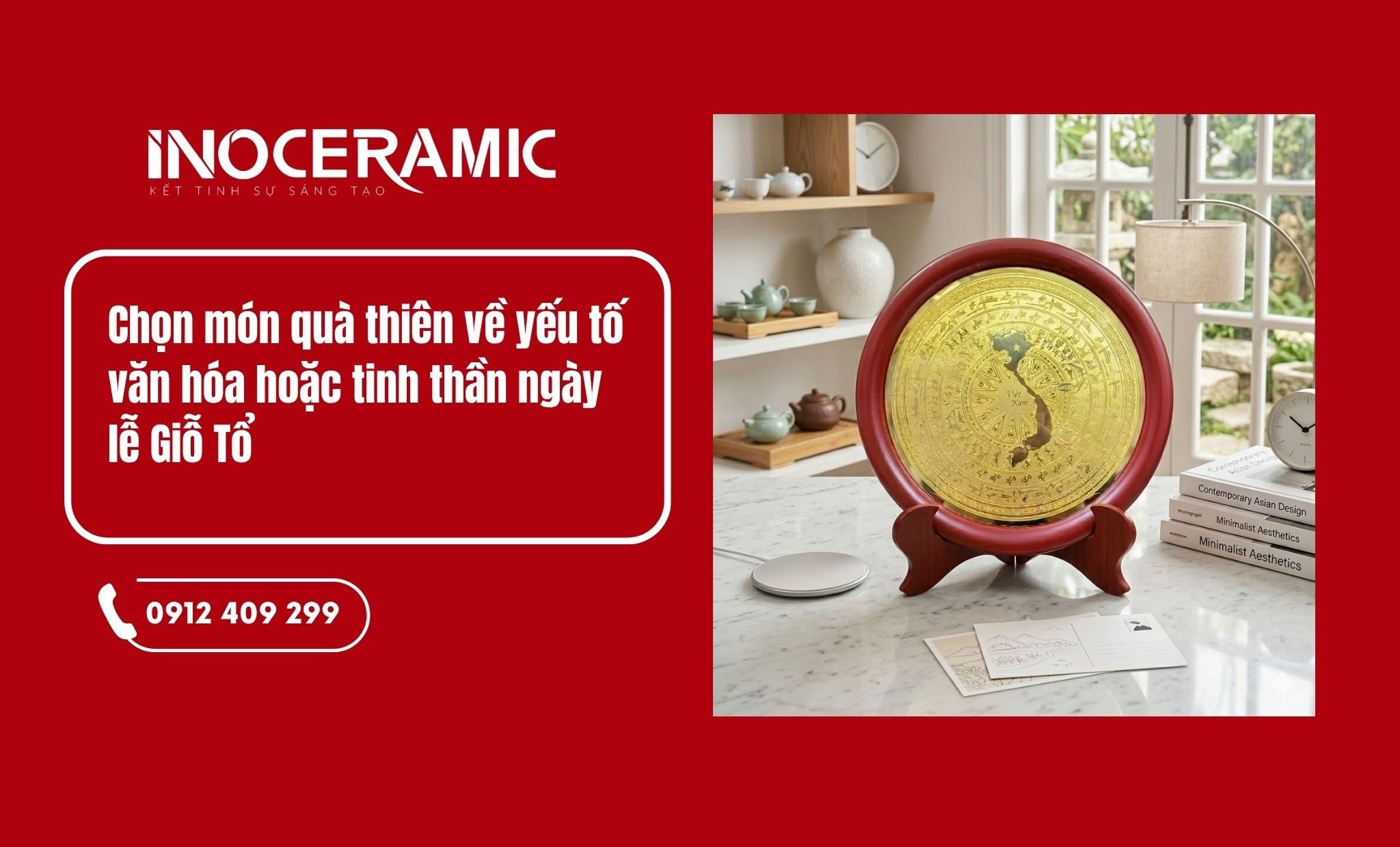 Quà tặng Giỗ Tổ Hùng Vương ý nghĩa, tôn vinh văn hóa cho doanh nghiệp