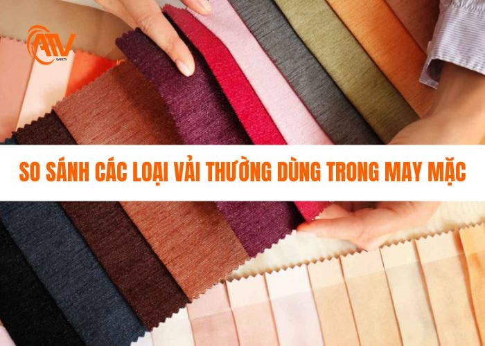 So sánh các loại vải thường dùng