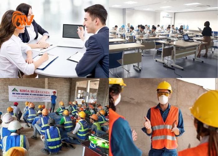 Hình thức tổ chức huấn luyện an toàn lao động nhóm 4