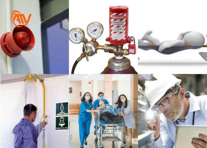 Cảnh báo, xử lý kịp thời tai nạn và sự cố an toàn phòng thí nghiệm