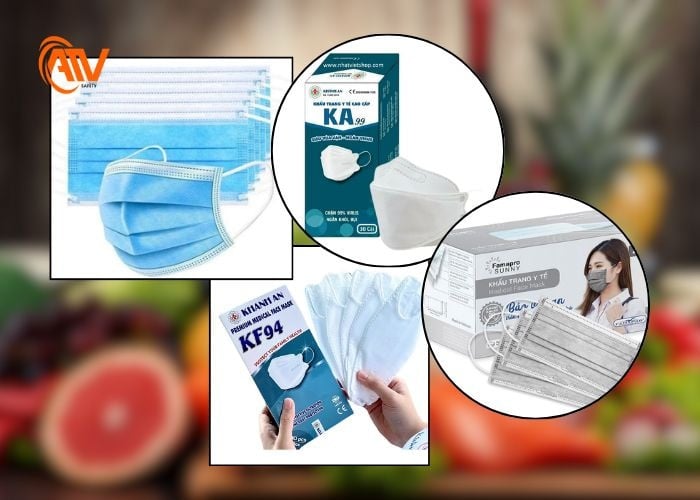 Khẩu trang chuyên dụng trong ngành thực phầm