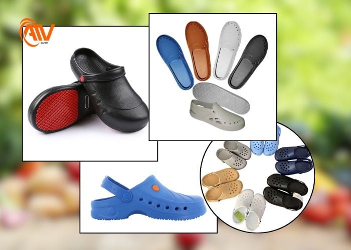 Giày và dép phòng sạch thiết kế riêng cho khu vực chế biến
