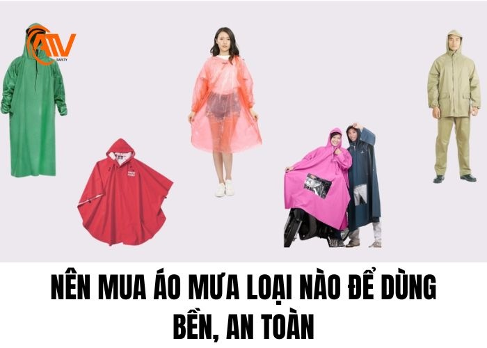 Các gợi ý áo mưa nên dùng loại nào phù hợp cho cá nhân và doanh nghiệp