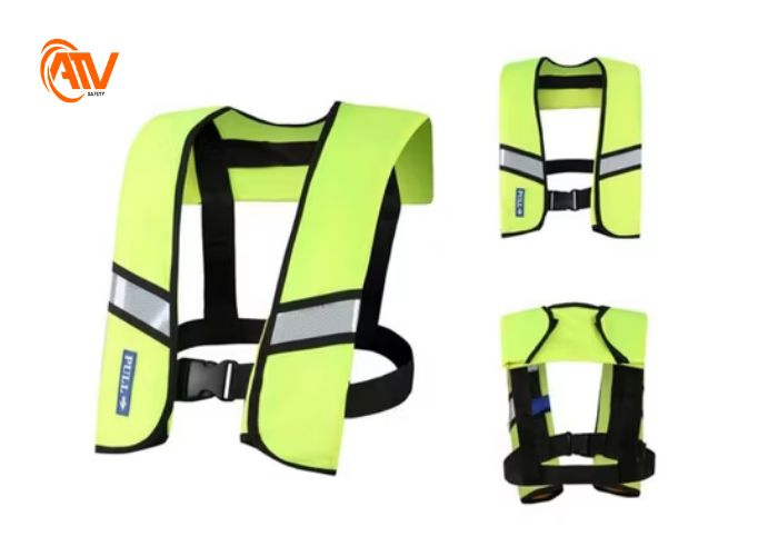 Áo phao bơm hơi cải tiến hiệu quả