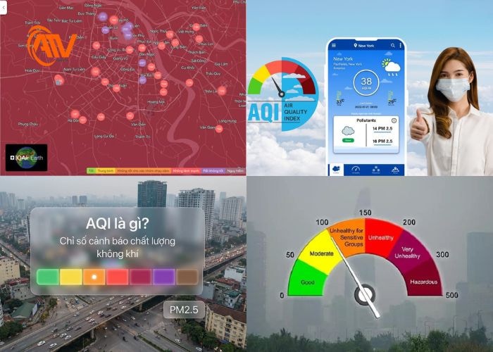 Các cách kiểm tra chỉ số AQI chính xác nhất