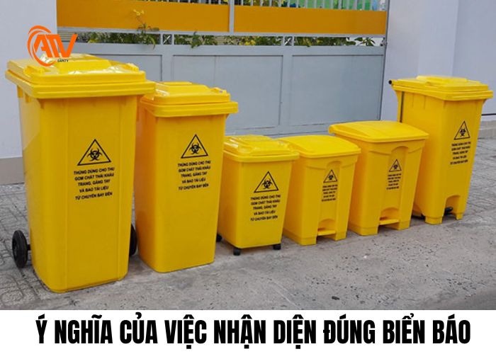 Ý nghĩa của việc nhận diện đúng các loại biển báo chất thải nguy hại