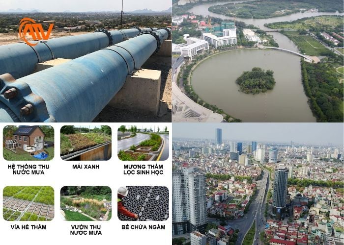 Chống ngập lụt theo các giải pháp kỹ thuật