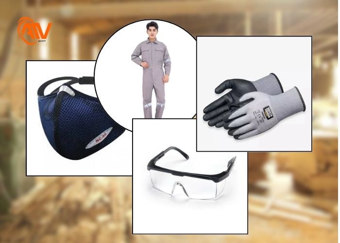 Thiết bị bảo hộ ngăn chặn bụi gỗ xâm nhập