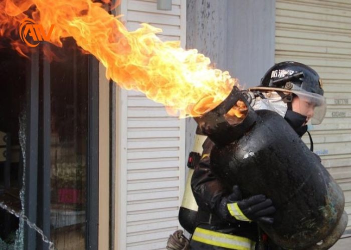 Cách chữa cháy khi bình gas đã cháy