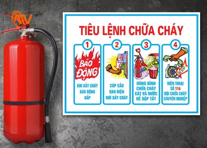 Tác động tích cực của tiêu lệnh chữa cháy