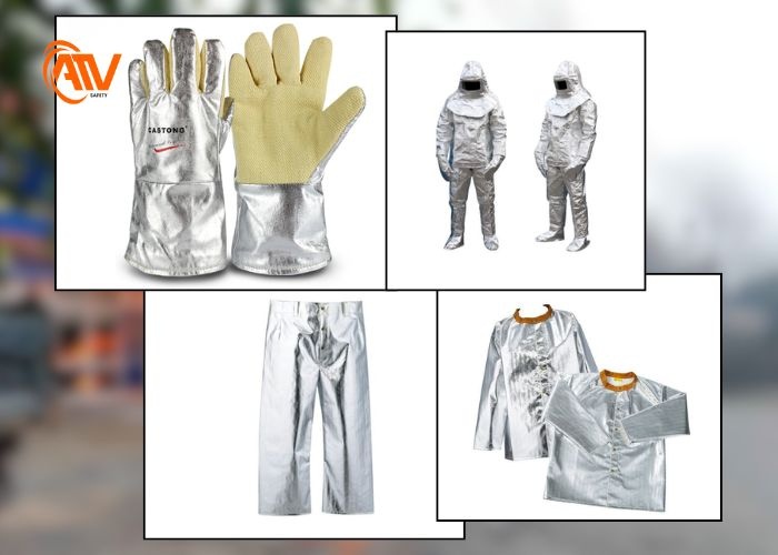 Quần áo bảo hộ và găng tay chịu nhiệt chống cháy chất lượng
