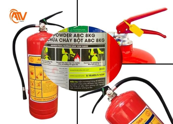 Hạn sử dụng của bình bột chữa cháy