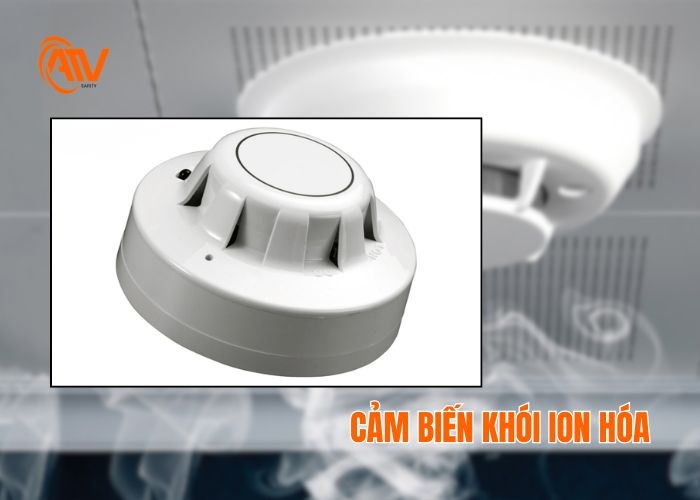 Cảm biến khói ion hóa được ứng dụng trong hệ thống báo cháy tự động