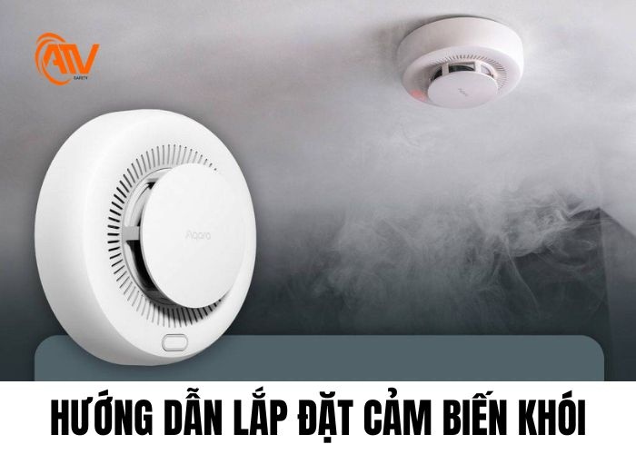 Hướng dẫn lắp đặt cảm biến khói đúng chuẩn và đúng kỹ thuật PCCC