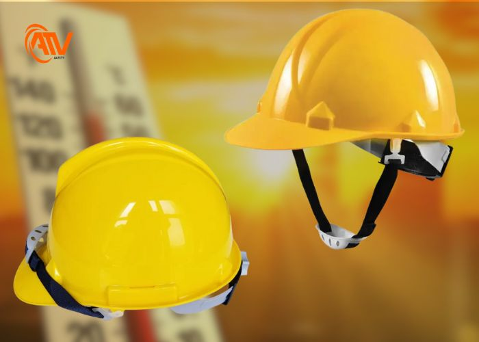 Nón bảo hộ hỗ trợ người lao động trong mùa nắng nóng