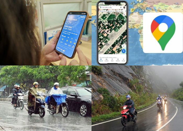 Chuẩn bị trước khi ra đường trong mùa mưa bão