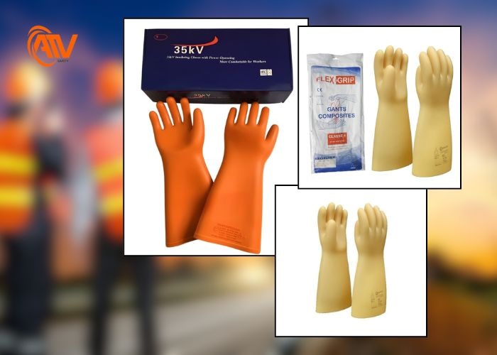 Găng tay cách điện phù hợp làm việc ở điện cao thế