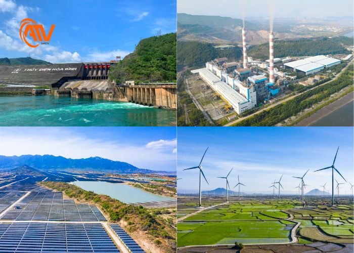 Thủy điện, nhiệt điện, điện gió, điện mặt trời…