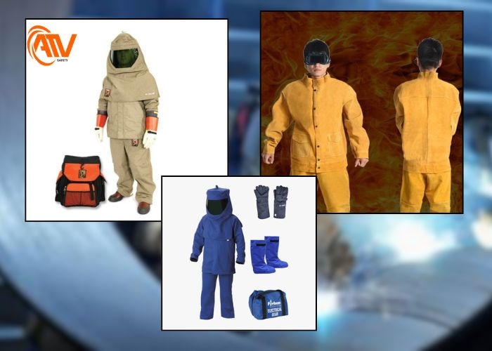 Quần áo bảo hộ thợ hàn ngăn ngừa bỏng nhiệt