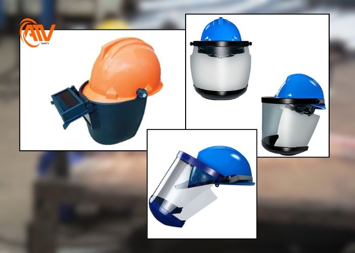 Mũ bảo hộ hàn xì và kính hàn chống tia UV/IR