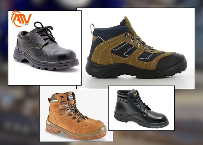 Giày bảo hộ thợ hàn tiếp xúc với kim loại nóng