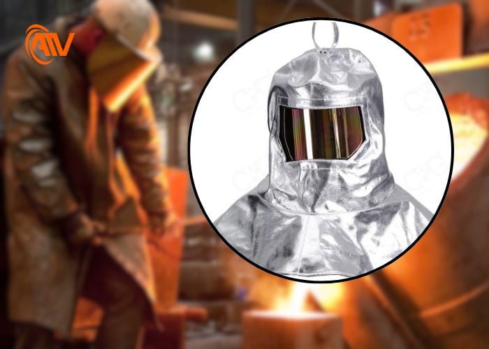 Mũ chịu nhiệt dành cho lò nung