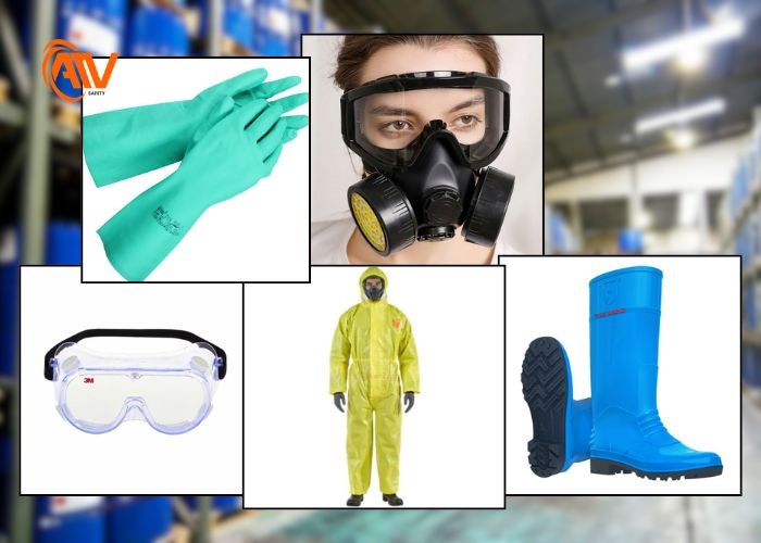 Thiết bị bảo hộ phù hợp với hóa chất công nghiệp