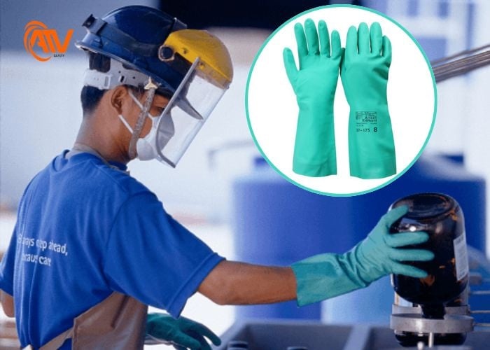 Chống hóa chất găng tay