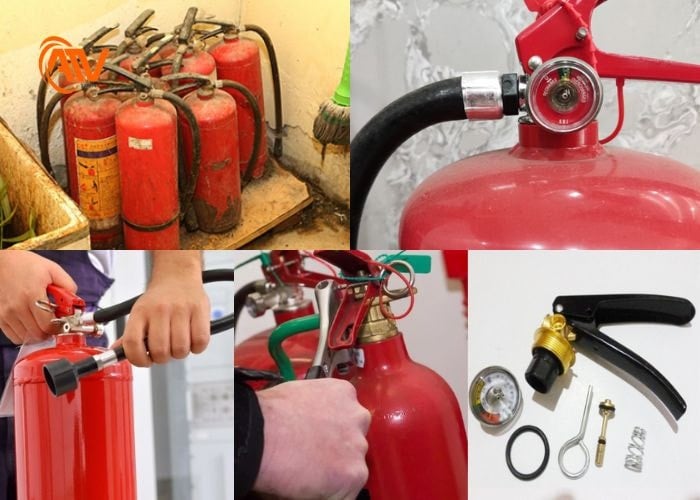 Dấu hiệu nhận biết khi bình chữa cháy hết hạn