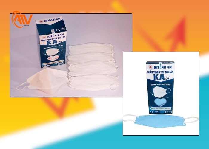 Loại khẩu trang Khánh An KA99 hỗ trợ thấm hút mồ hôi tốt