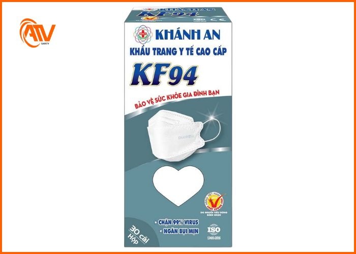 Khẩu trang y tế Khánh An cao cấp KF94 giảm cảm giác ngột ngạt