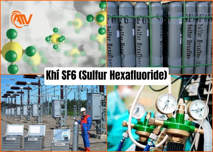 Khí SF₆ chiếm tỷ lệ nhỏ trong tổng sản lượng khí công nghiệp