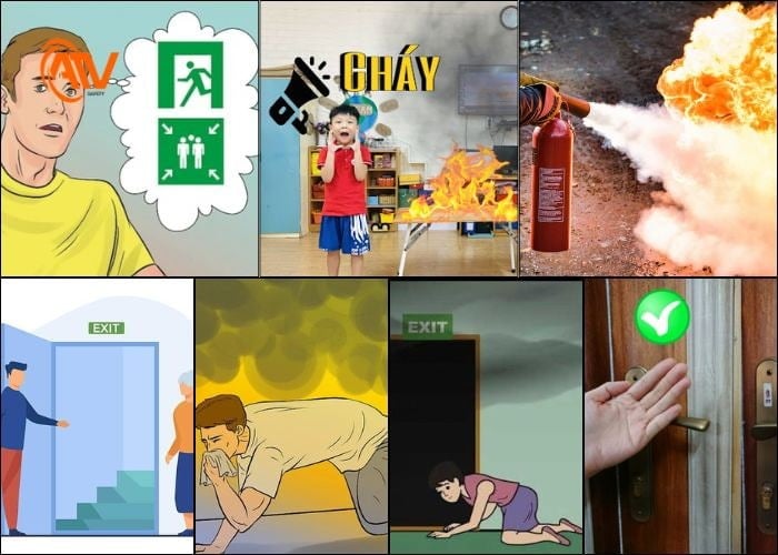 7 Kỹ năng thoát hiểm khi có cháy cần biết