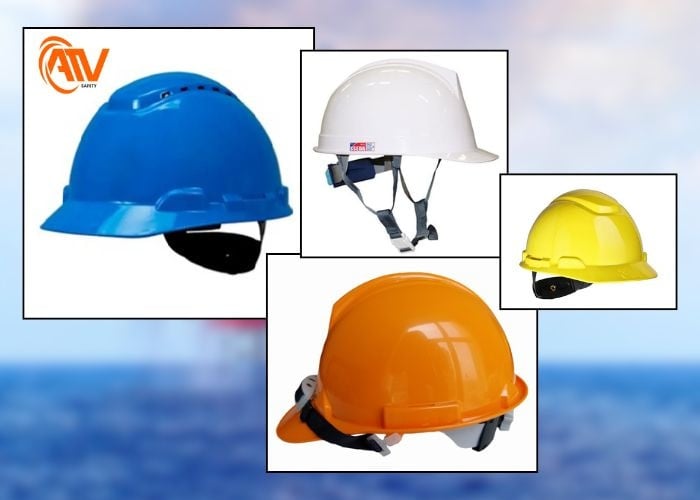 Mũ bảo hộ làm việc trong môi trường làm việc dầu khí